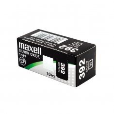 Pilas Botón Maxell 392 (SR41 / SR736 W) Caja 10 unidades