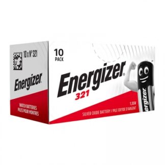 Pilas de botón Energizer 321 (SR65 / SR616 SW) Caja 10 unidades
