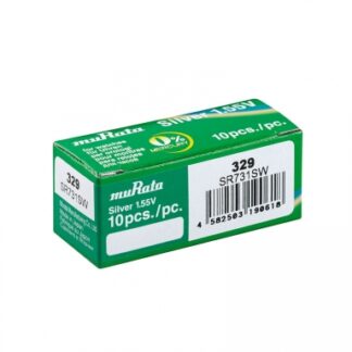 Pilas de botón 329 (SR731 SW) Caja 10 unidades