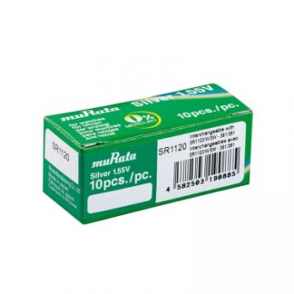 Pilas de botón 391/381 (SR55 / SR1120W) Caja 10 unidades